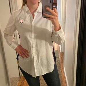 Womens Relaxed fit Tommy Hilfiger XL button up
